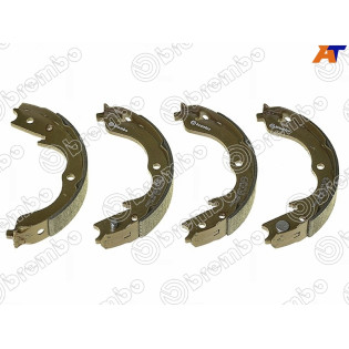 Колодки ручного тормоза MITSUBISHI OUTLANDER 06-12/PEUGEOT 4007 07-/CITROEN C-CROSSER 07- BREMBO