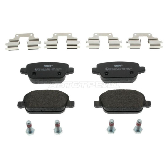 Колодки тормозные зад FORD MONDEO 07-14 FERODO