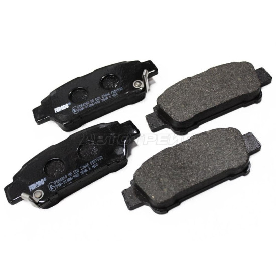 Колодки тормозные зад TOYOTA IPSUM 01-09/ESTIMA 01-14/SIENNA 03-06 FERODO