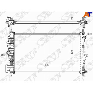 Радиатор OPEL INSIGNIA 2.0T 08- SAT