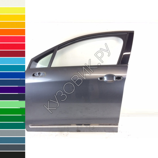 Передняя левая дверь в цвет кузова Citroen C5 2 (2008-) Передняя левая дверь в цвет кузова Citroen C5 2 (2008-)