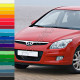 Бампер передний в цвет кузова Hyundai i30 1 (2007-2010) Бампер передний в цвет кузова Hyundai i30 1 (2007-2010)