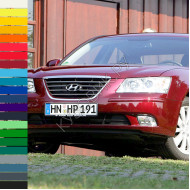 Бампер передний в цвет кузова Hyundai Sonata NF 5 (2008-2010) рестайлинг