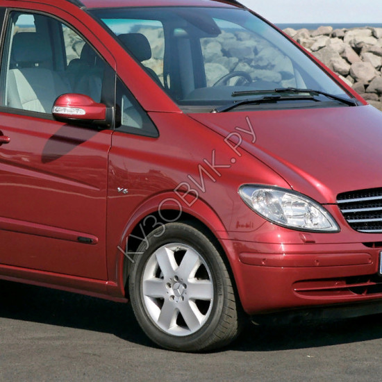 Крыло переднее правое в цвет кузова Mercedes Vito (2003-2010) Крыло переднее правое в цвет кузова Mercedes Vito (2003-2010)