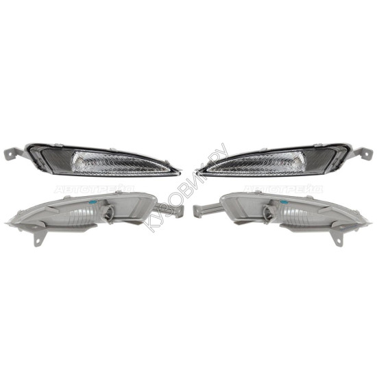 Поворотники Опель Астра Opel Astra J (2012-) комплект 2 штуки левый и правый DEPO высокое качество