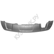 Накладка заднего бампера нижняя Renault Duster (2010-2016)