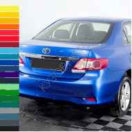 Бампер задний в цвет кузова Toyota Corolla E150 (2010-2013) рестайлинг