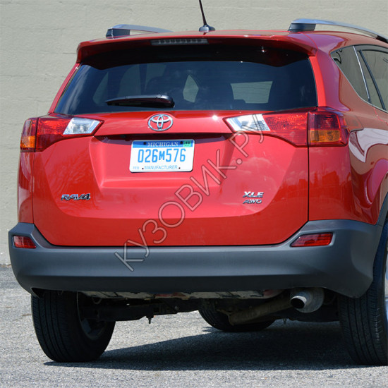Бампер задний TOYOTA RAV4 12-15 (под сонары) TOYOTA