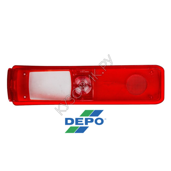 Стекло заднего фонаря левое/правое (1 шт.) Renault Premium (2006-) DEPO